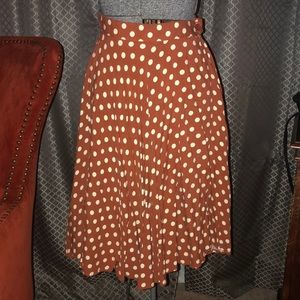 Polka Dot Forever 21 Skirt
